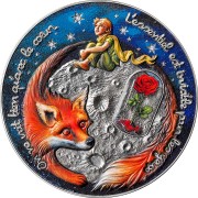 Republic of Cameroon 5 oz THE LITTLE PRINCE 5000 Francs Silver coin 2023